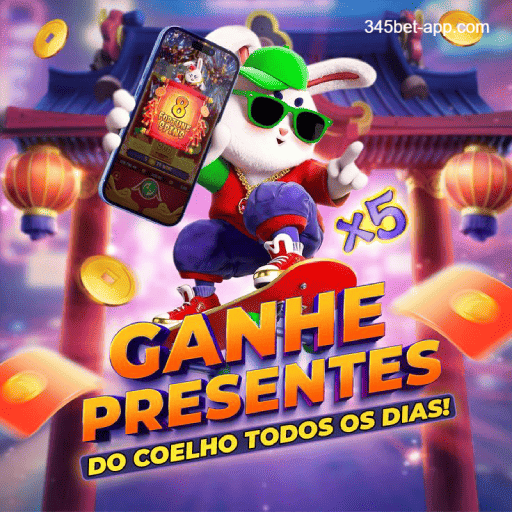 Números do app 345BET em material de marketing — ilustração, não auditoria